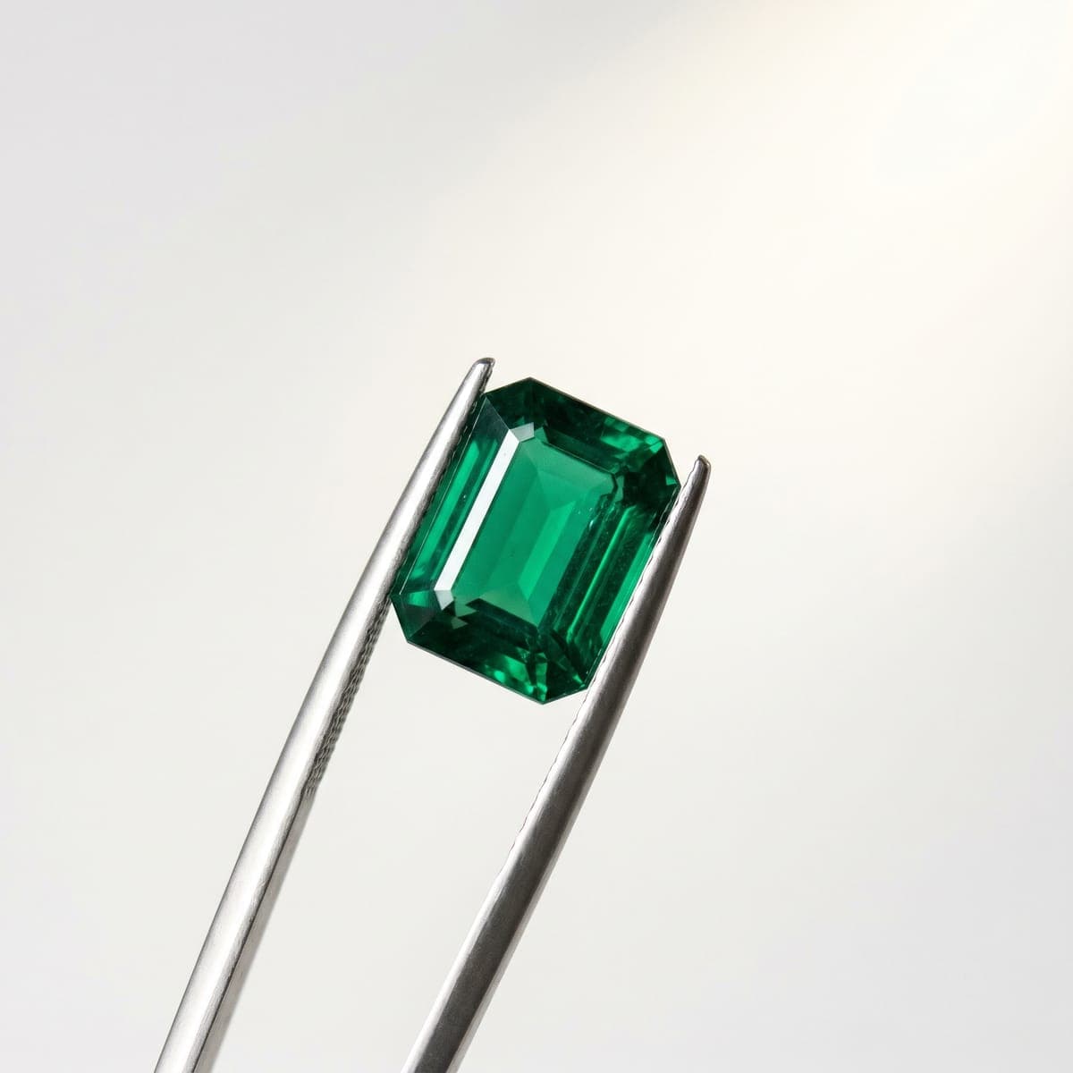 Emeralds — custom-sourced from Colombia, Zambia, precision-cut to specification
