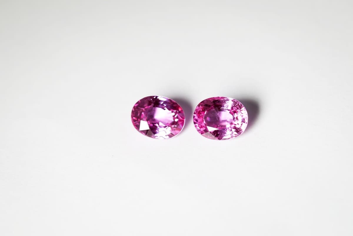 Pink Sapphire — precision-cut wholesale from Ceylon, Madagascar, calibrated to ±0.1mm, GIA-certified on request